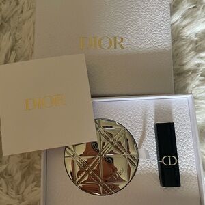 Dior Silver mirror, lipstick . Gift Set BNIB